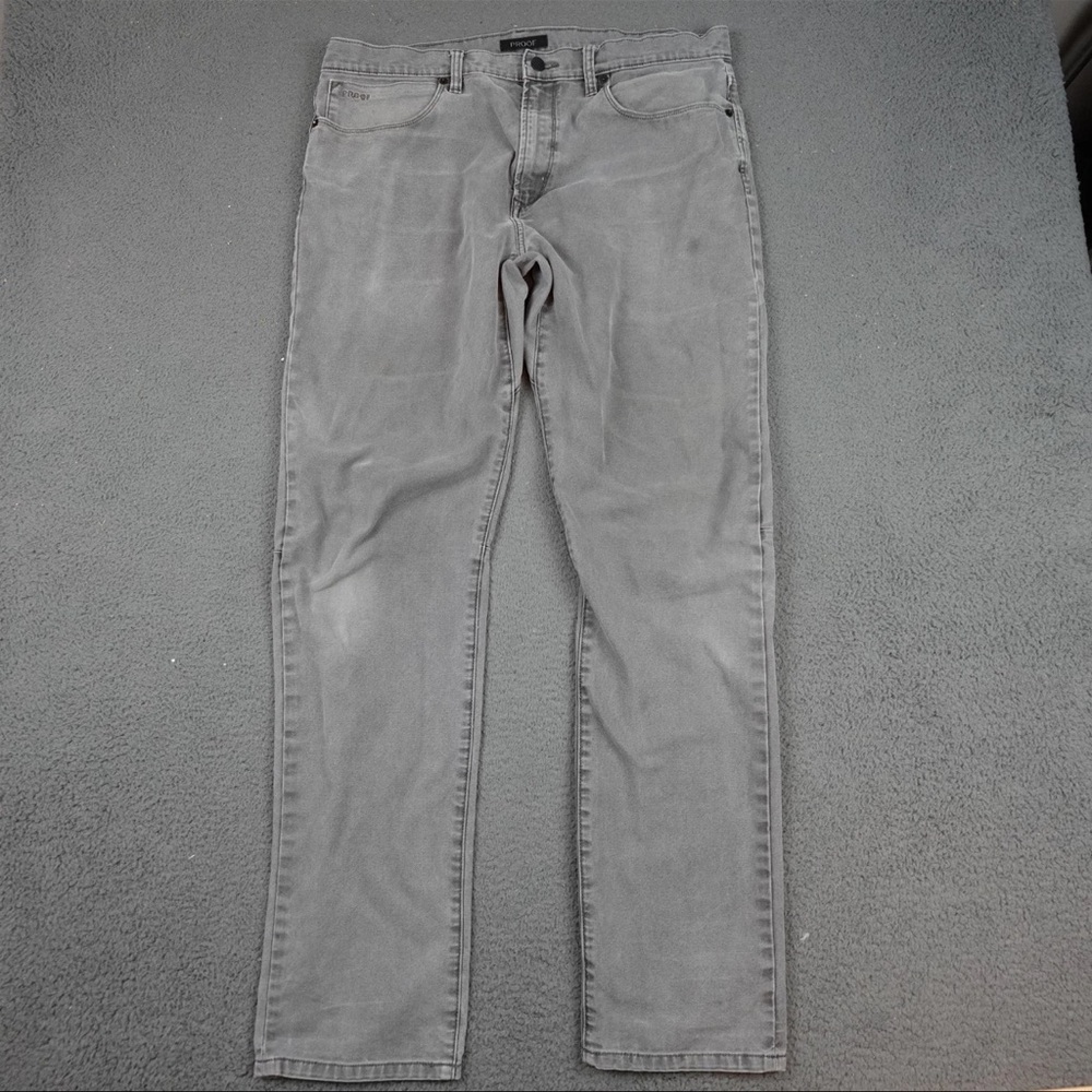 Men's Slim Fit Gray Jeans
